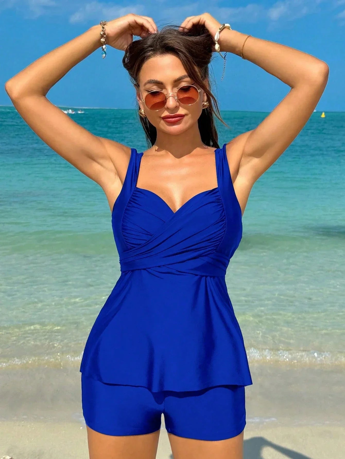 Tankini Franzido Verão