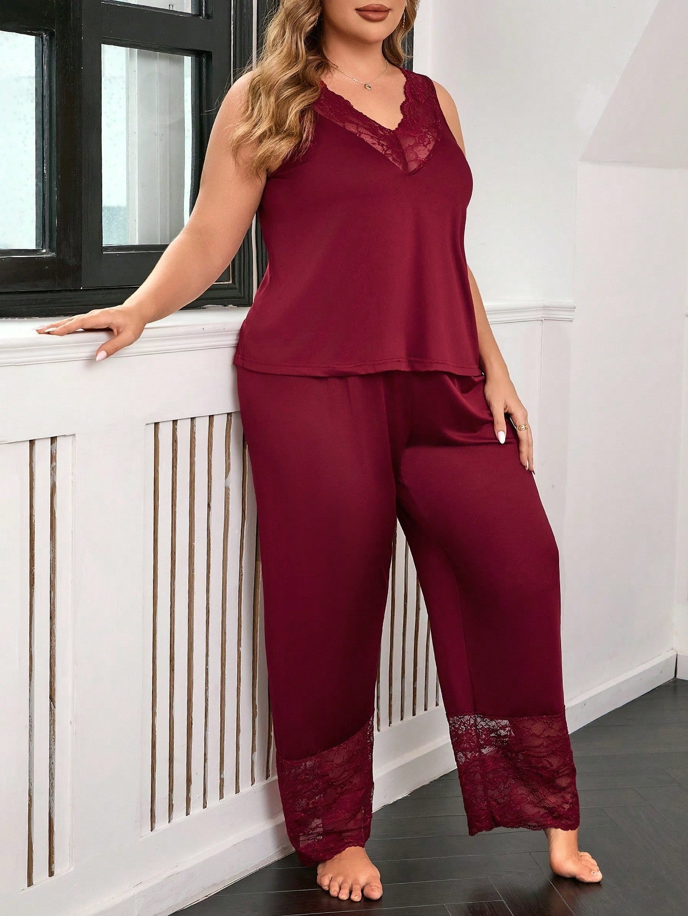 Pijama Plus Size Renda
