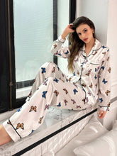 Pijama Longo Jardim De Borboletas