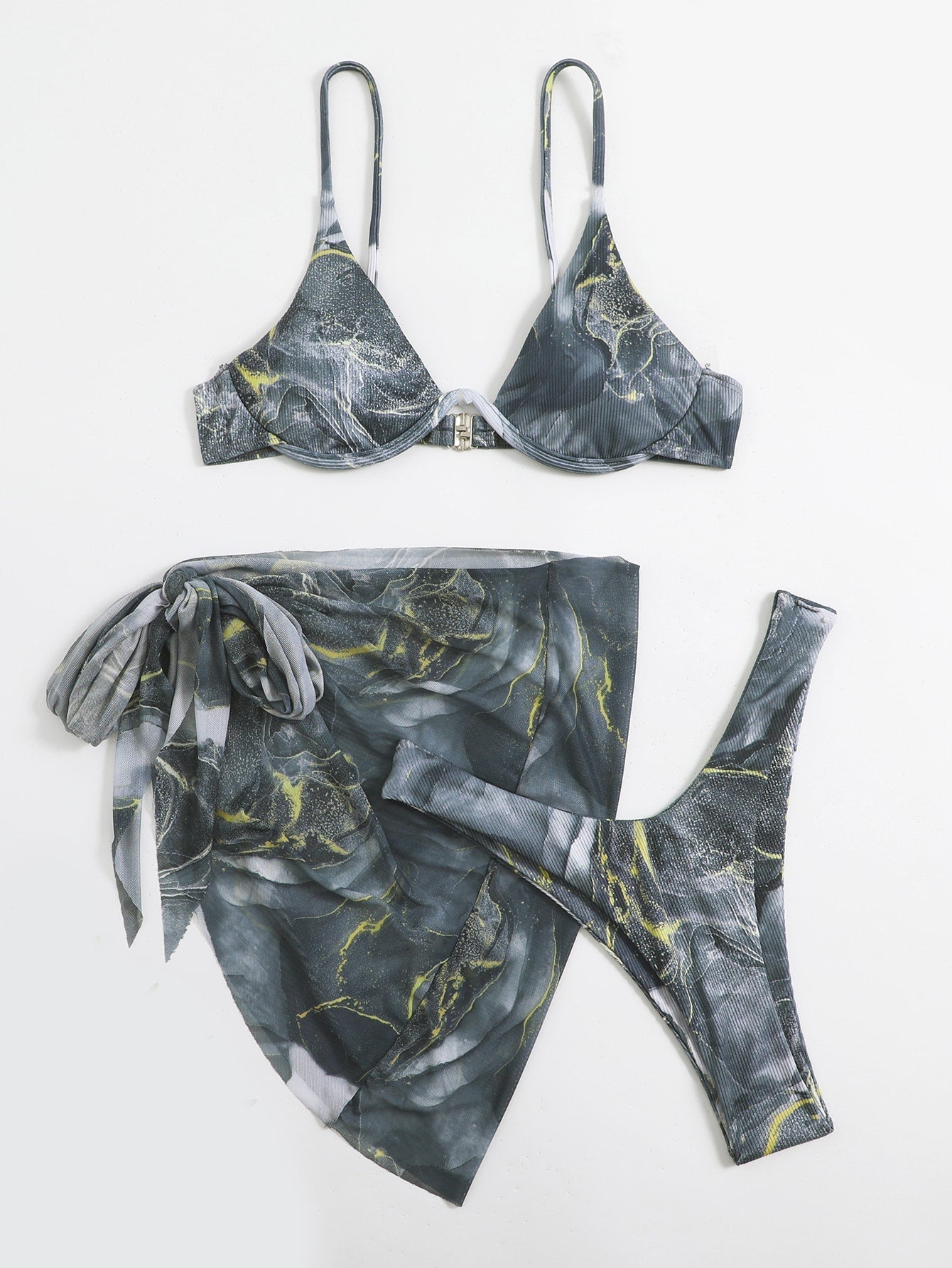 Conjunto de Biquíni 3 Peças Liziane