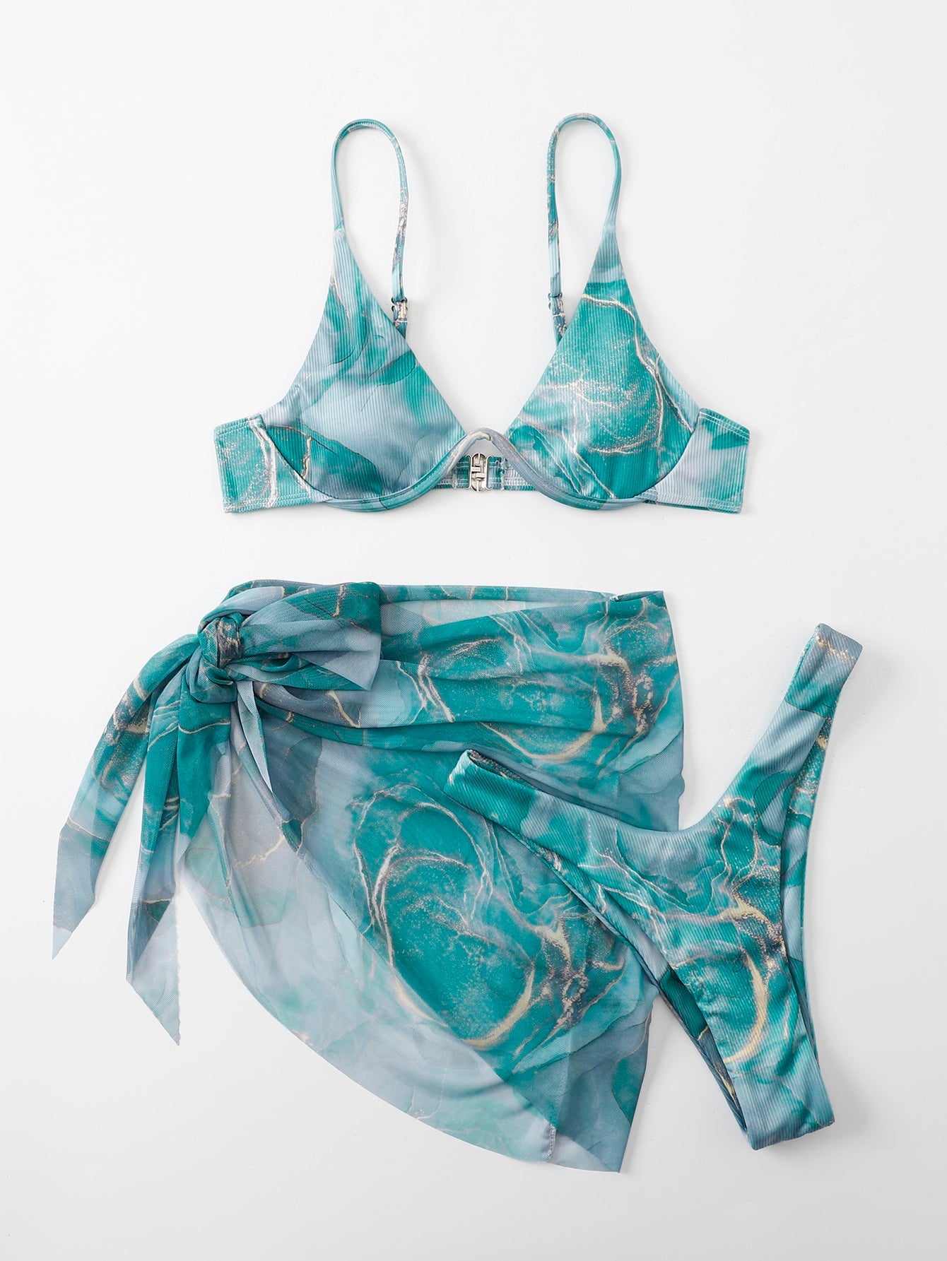 Conjunto de Biquíni 3 Peças Liziane
