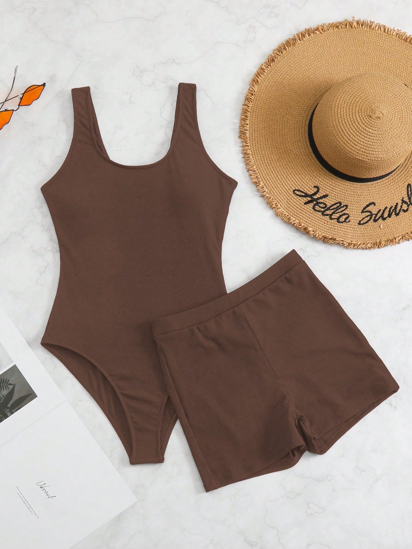 Conjunto Maiô e Short Fabi