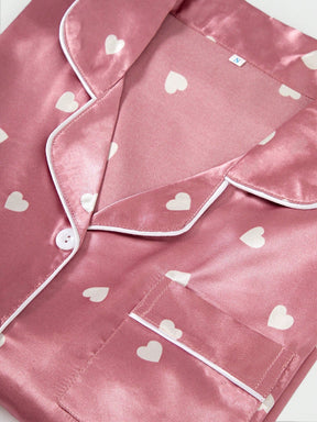 Conjunto Pijama 7 Peças Corações