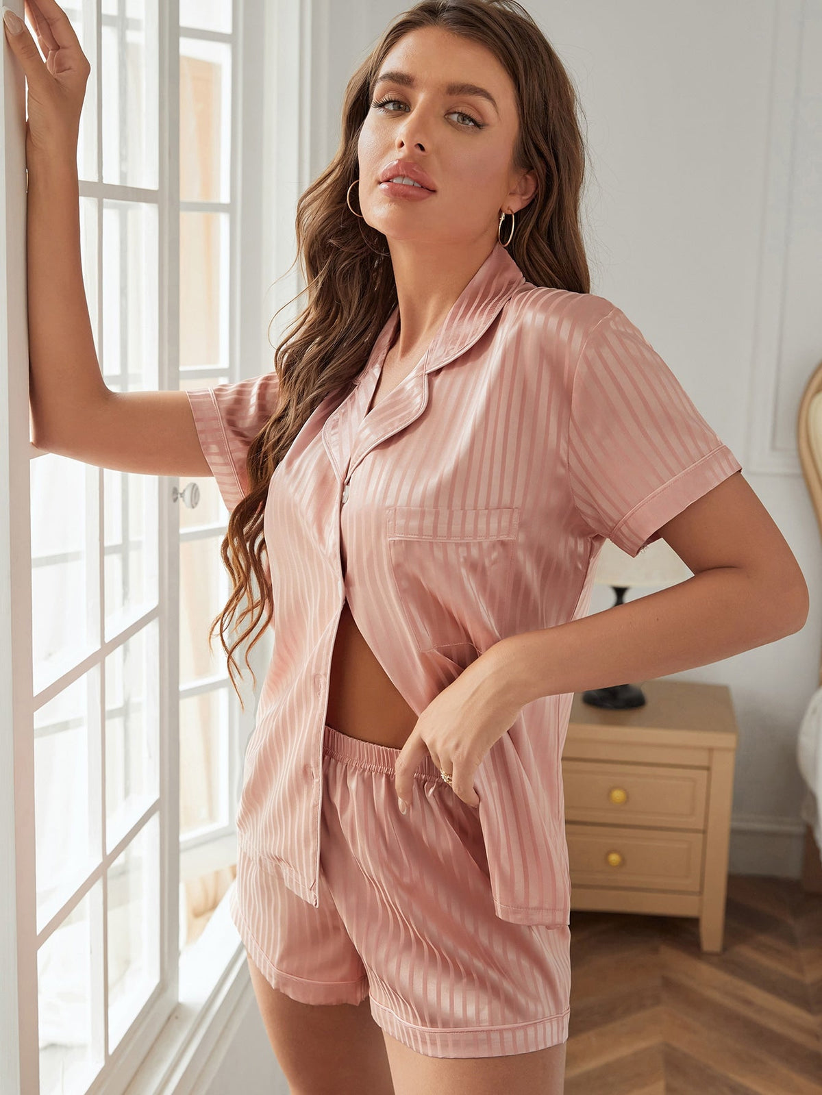 Pijama Curto Acetinado