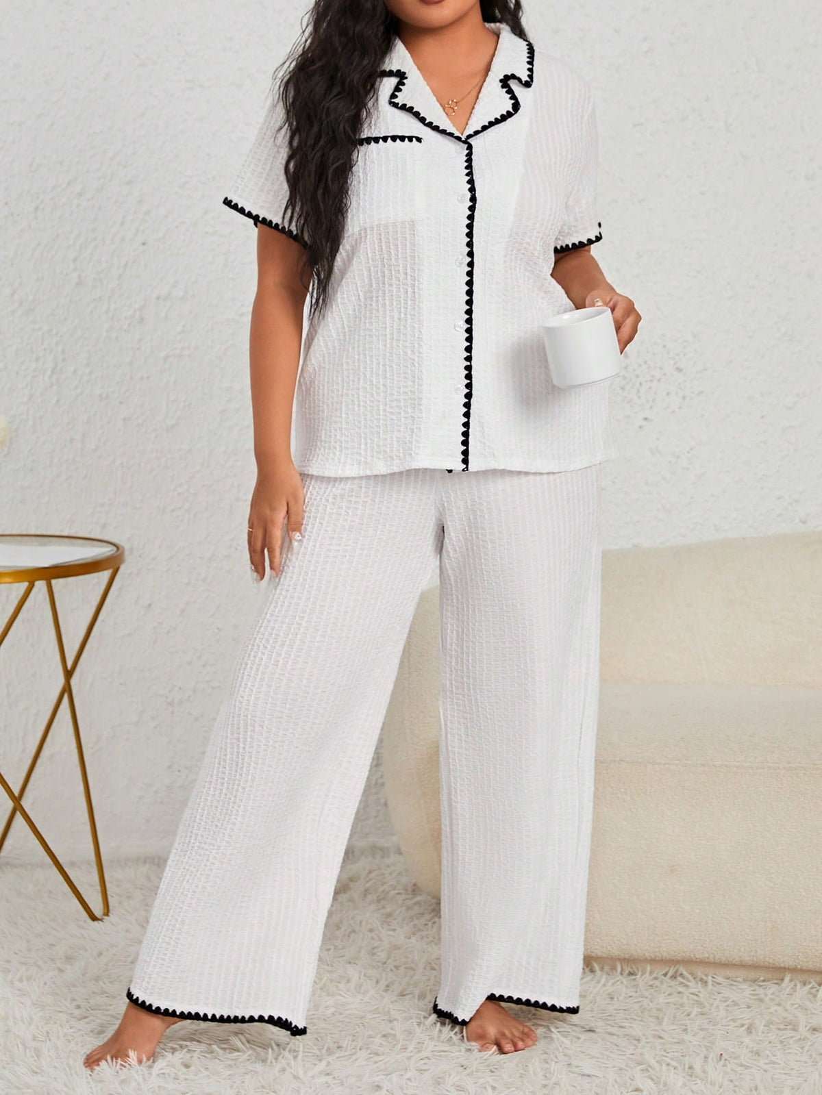 Pijama Longo Plus Size Camila
