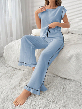 Pijama Luxo Com Babados