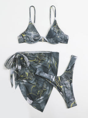 Conjunto de Biquíni 3 Peças Liziane